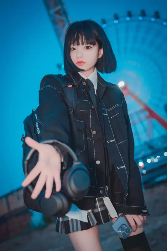 303.DJAWA Photo - Jenny（정제니）Theme Park Girl 5